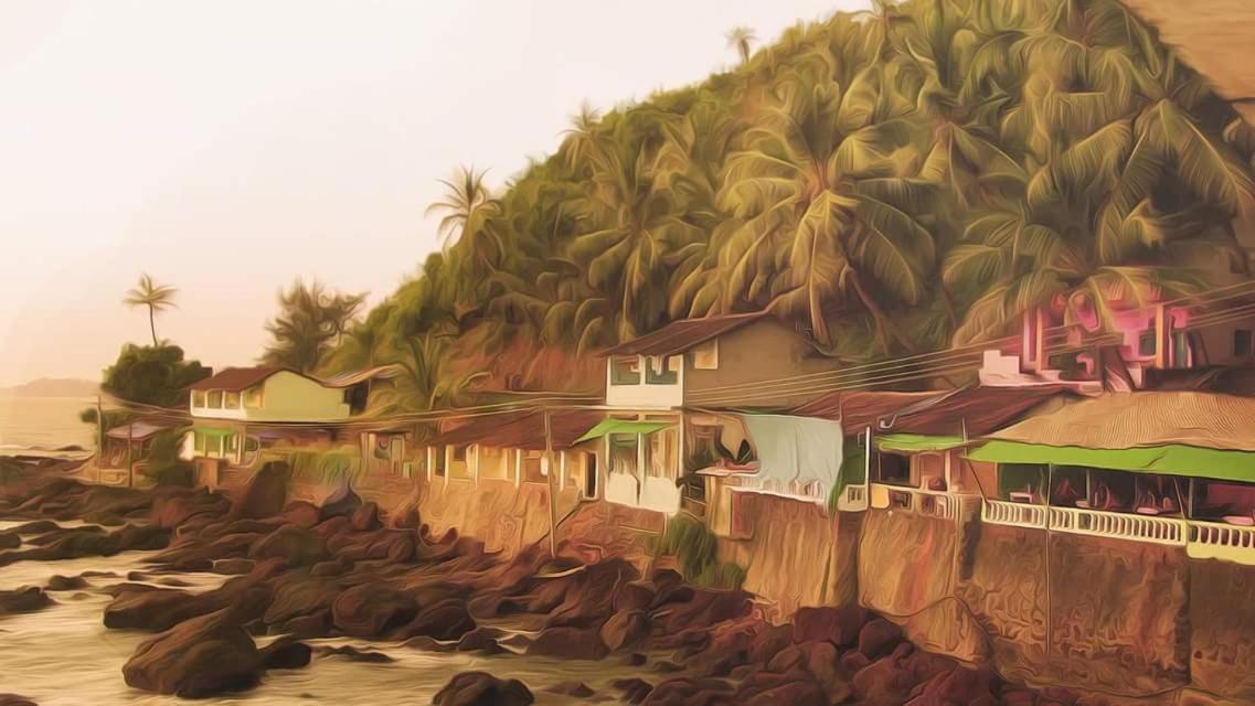 Om Ganesh Naik Guest House Arambol Exterior foto